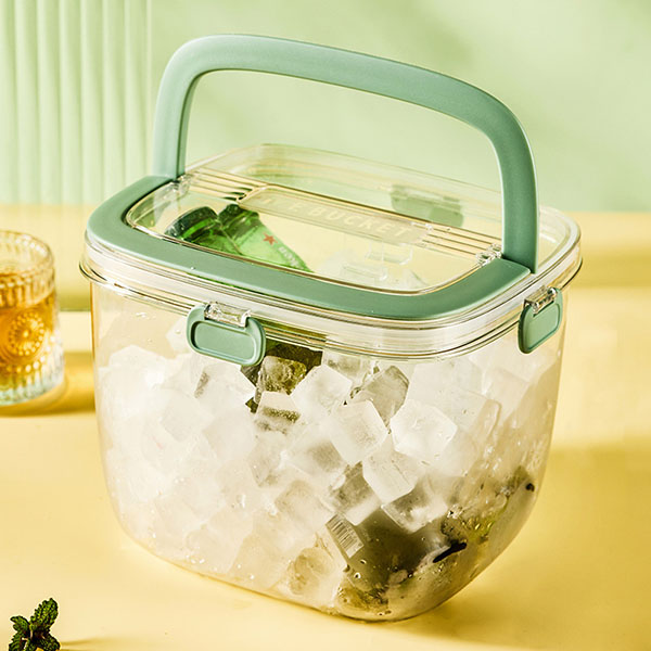 Ice box with carry handle