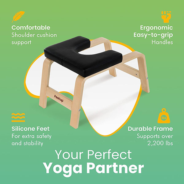 The Original, Including App - Headstand Bench Youga Chair fo