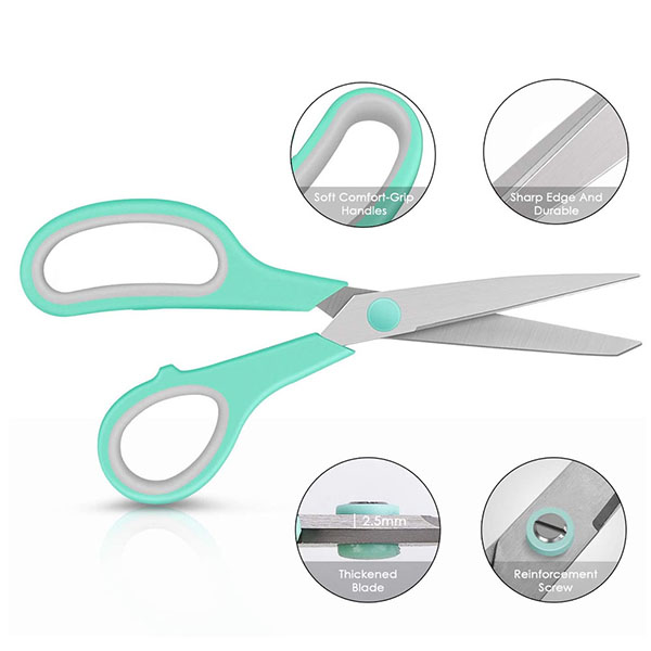 8 inch Multipurpose Scissors - 3 Pack