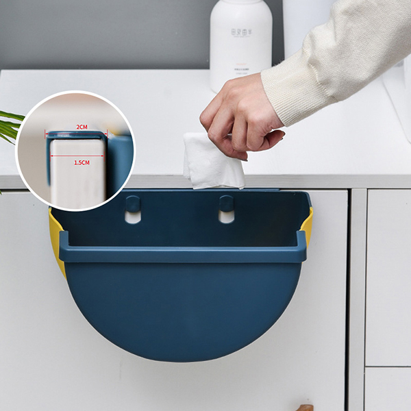 collapsible trash bin