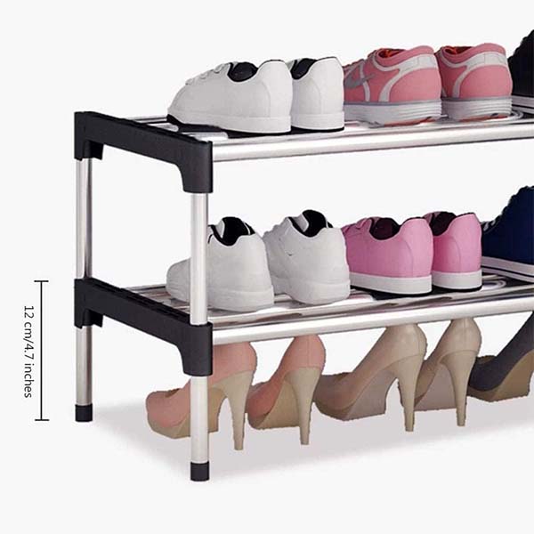 5-Tier Metal Freestanding Shoe Rack