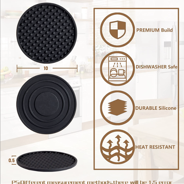 Drink Coasters Set of 6 with Holder