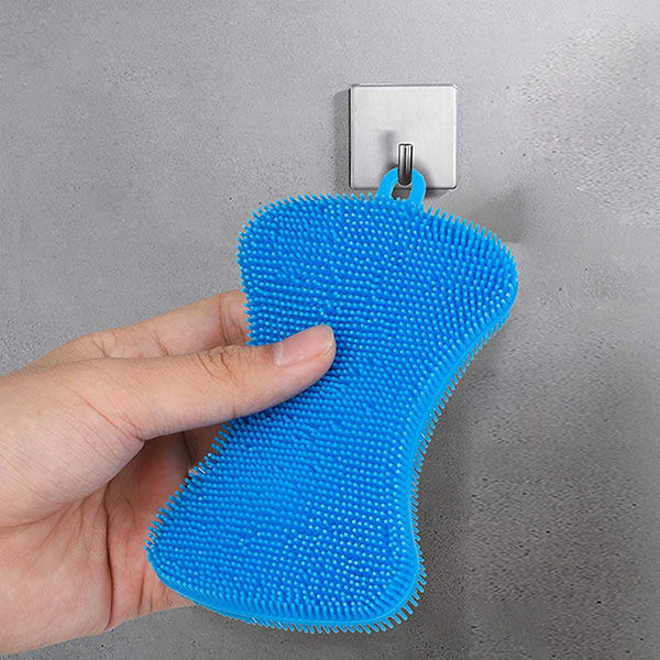 Silicone dish sponge