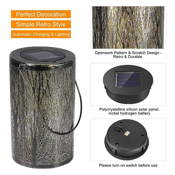 Outdoor Hanging Solar Garden Lights