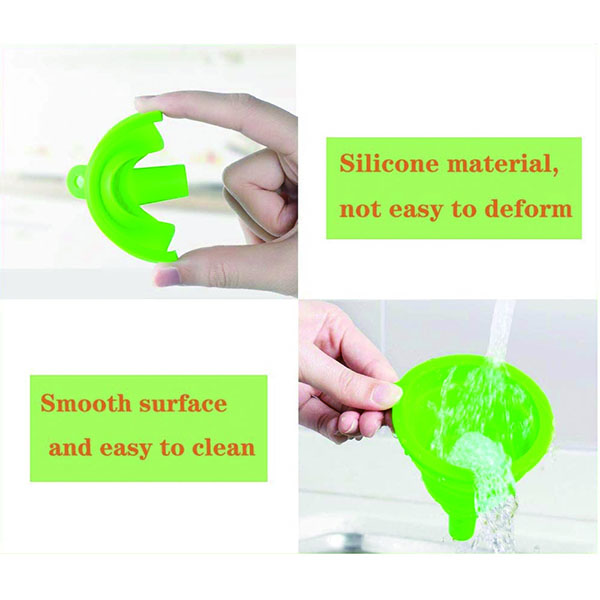 collapsible kitchen funnel set of 3