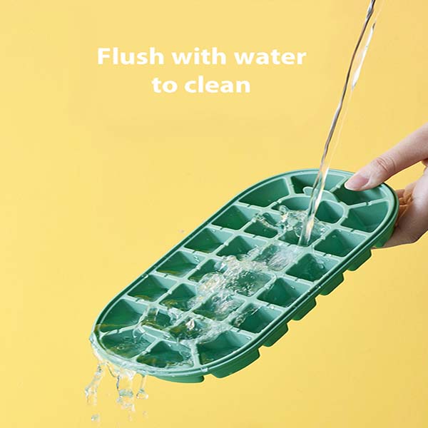 Ice cube tray with carry box
