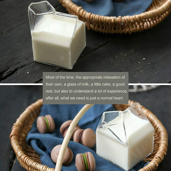Glass Milk box