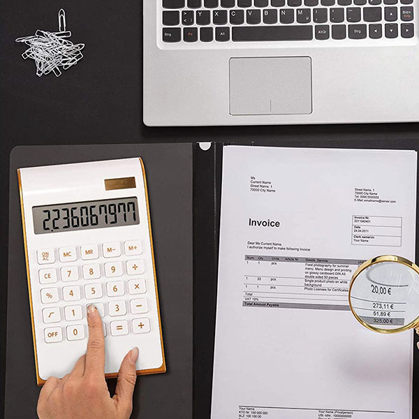 10 Digits Slim Elegant Desktop Calculator