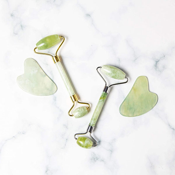 Face Jade Roller & Gua Sha Set 