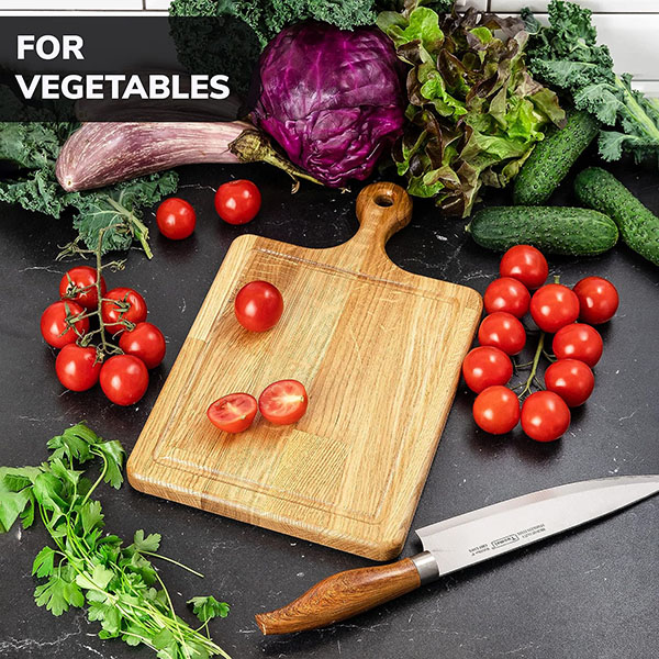 10x8 Inches Small Wood Cutting Board with Handle