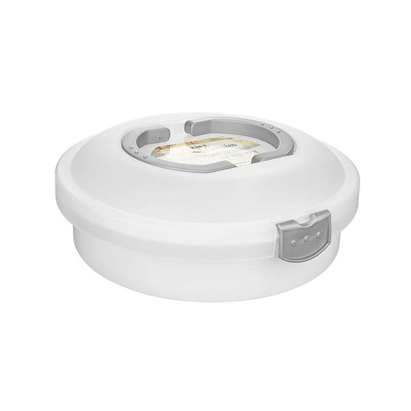 Round cake carrier keeper