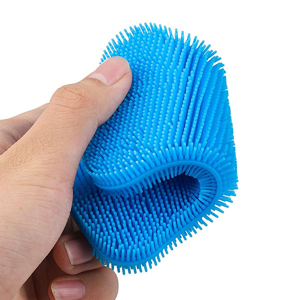 Silicone dish sponge