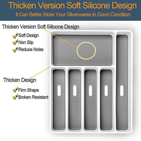 A six-speed tableware box