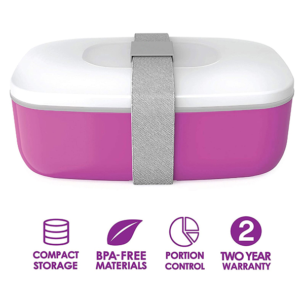 All-in-One Stackable Bento Lunch Box Container