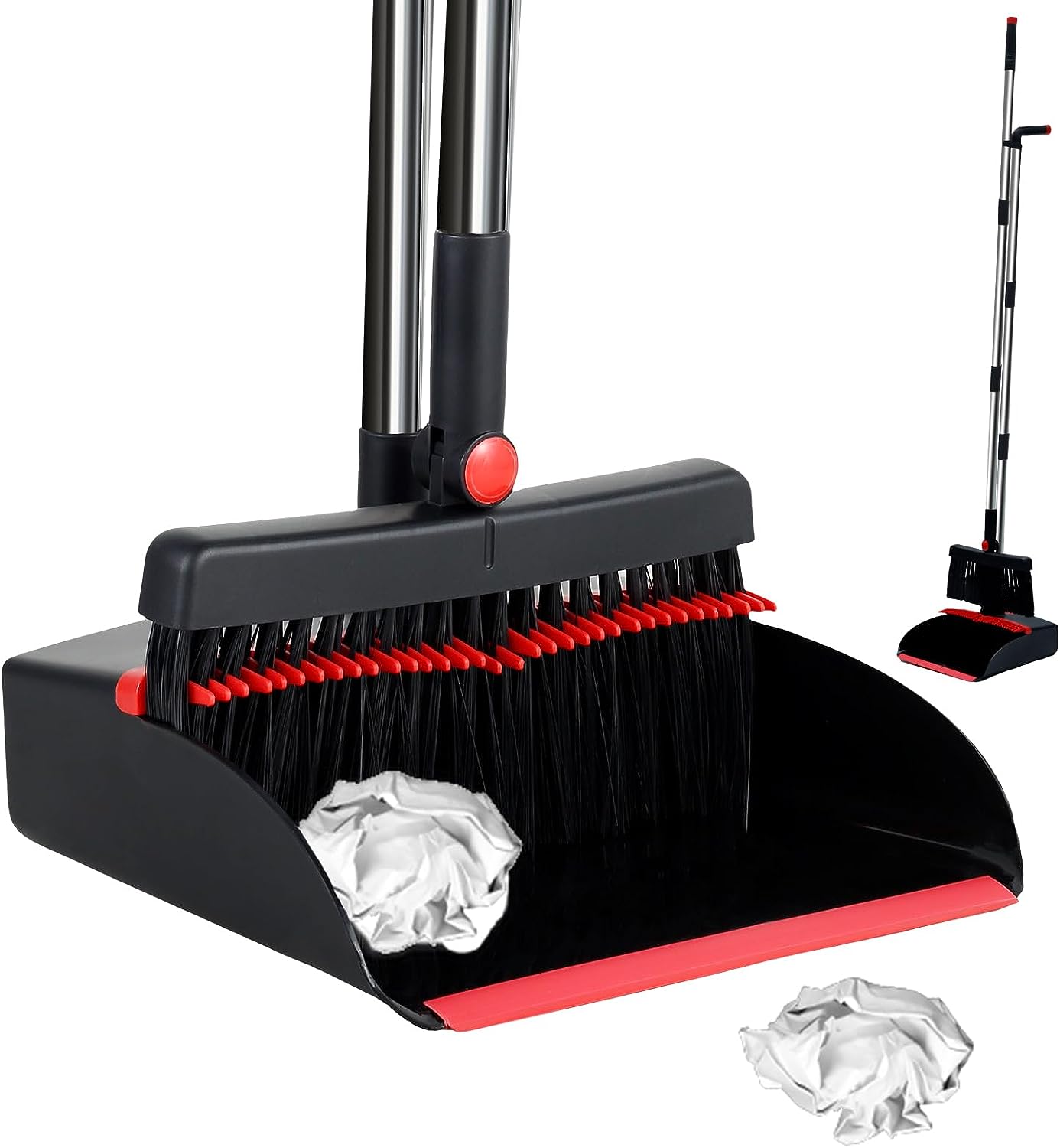 Upright Broom and Dustpan 