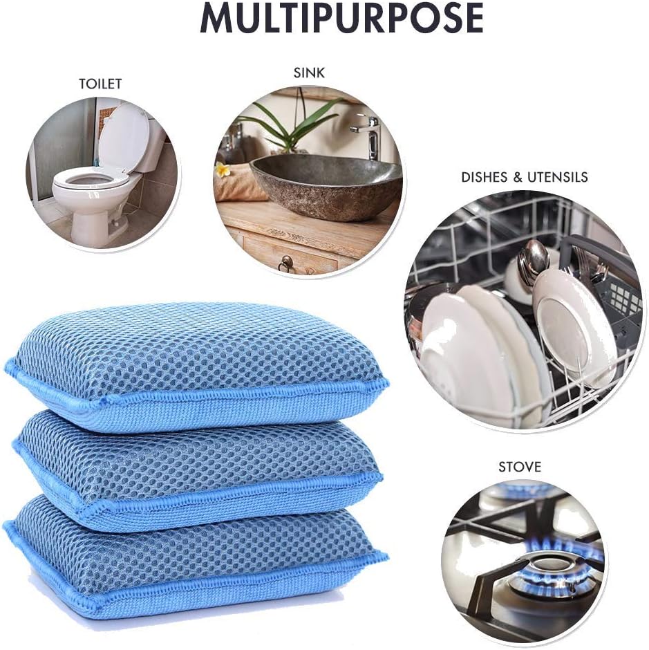 Miracle Microfiber Kitchen Sponge by Scrub