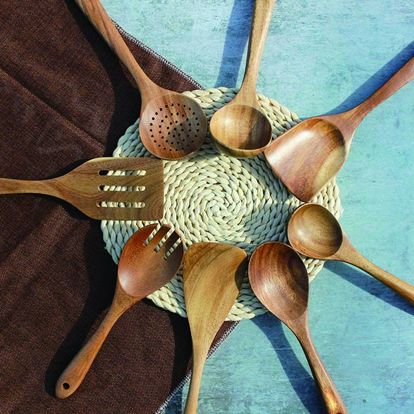 Non-Stick  Wooden Cooking Utensils set