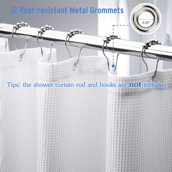 Waffle Shower Curtain