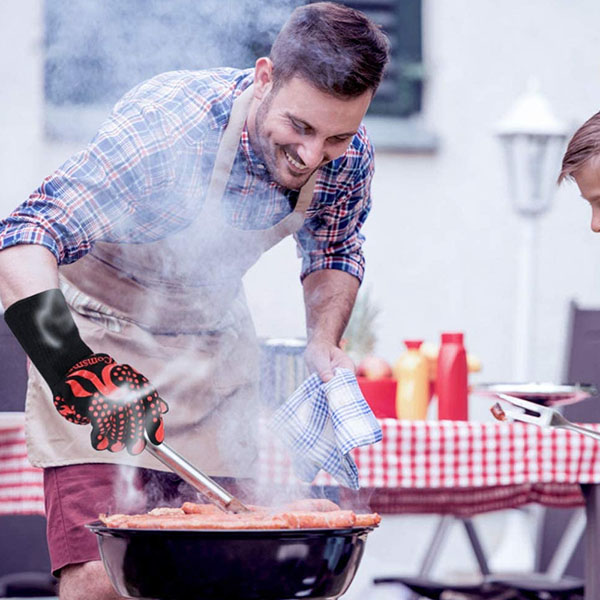 Heat Resistant Grilling Gloves