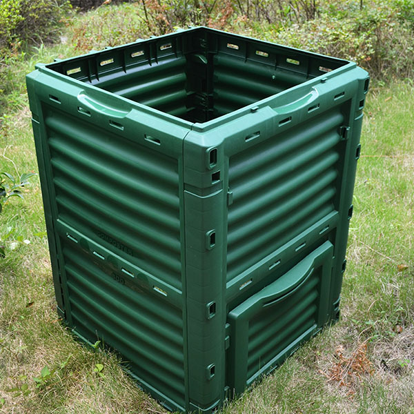 Hard Barrel type plastic compost bin 