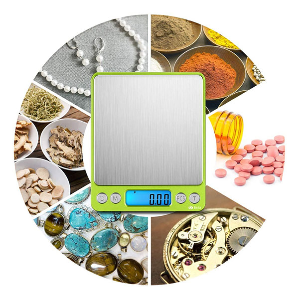 Mini Pocket Jewelry Scale with tray