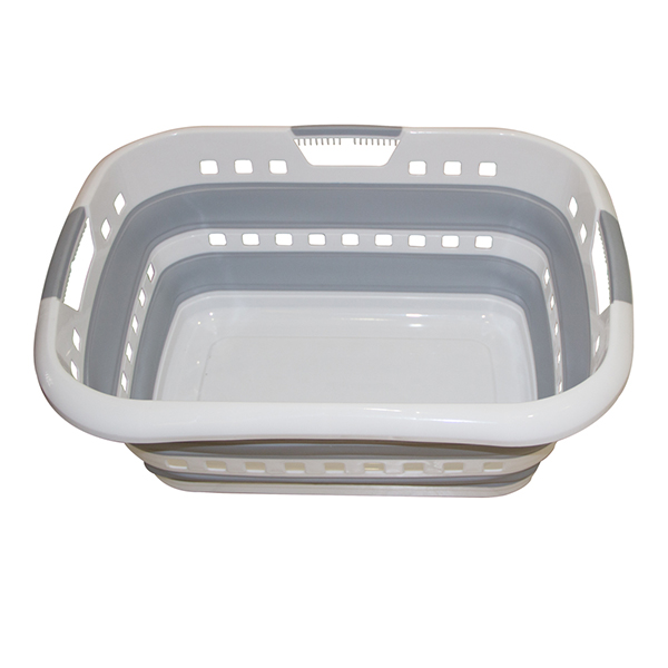 Collapsible laundry basket
