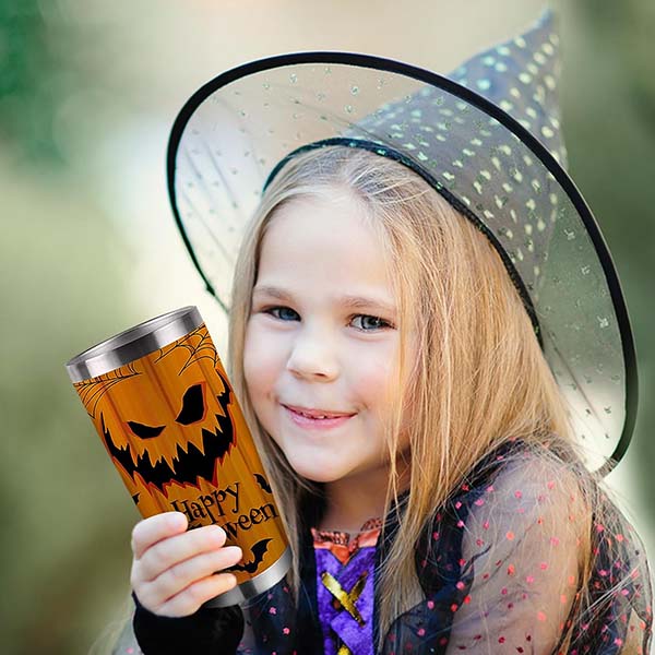 Pumpkin Halloween Tumbler Cup
