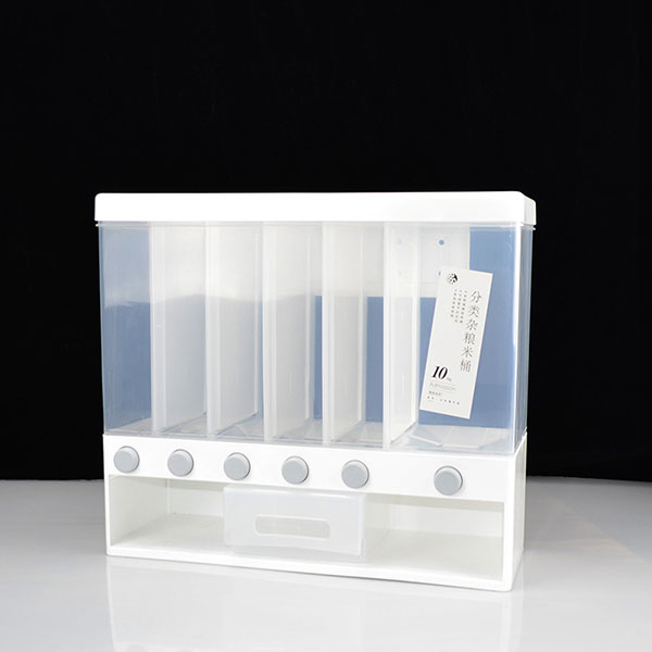 Wall Mounted Cereal Dispenser with  Lids