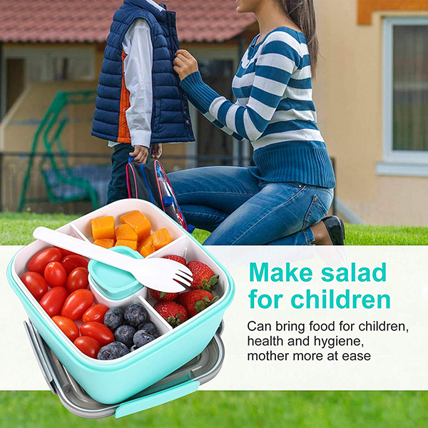 Portable Salad Lunch Container