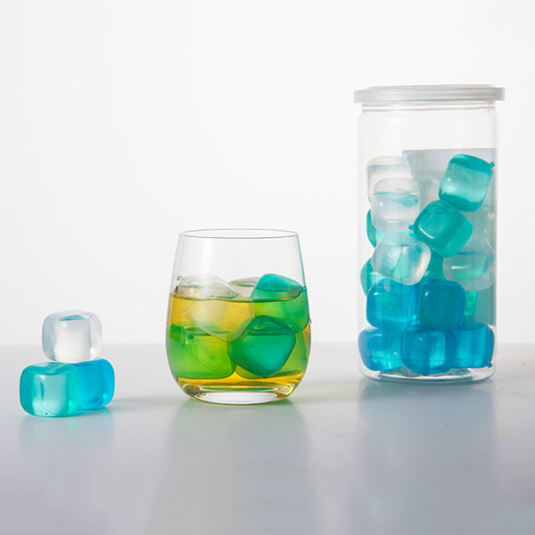 30pcs Plastic Square Reusable Ice Cubes