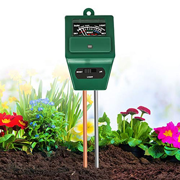 3-in-1 Soil Moisture/Light/pH Tester