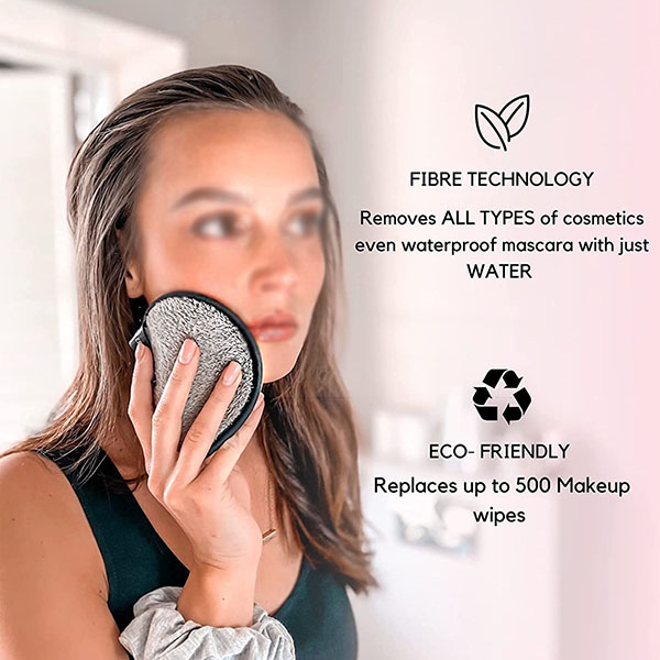 Double Sided Reusable Makeup Remover Sponge Pad