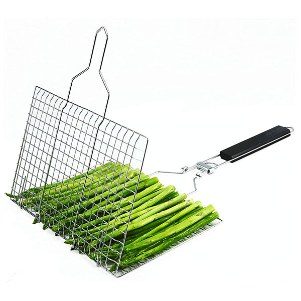 Stainless Steel BBQ Barbecue Grilling Basket