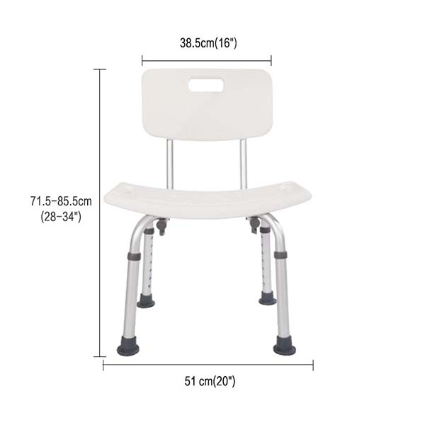 Bathroom Safety Shower Tub Bench Chair