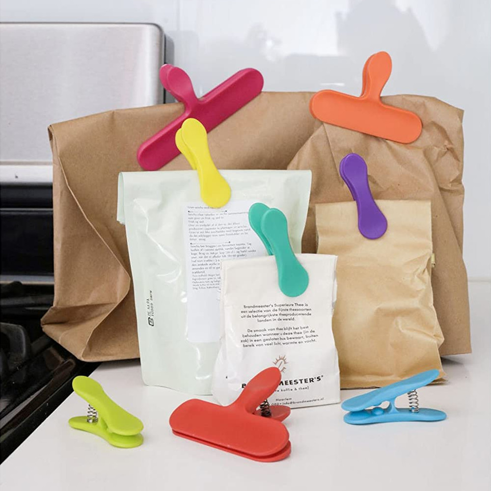 Rainbow Bag Clips