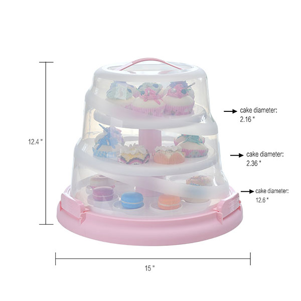 2020 new Three layer cupcake rack