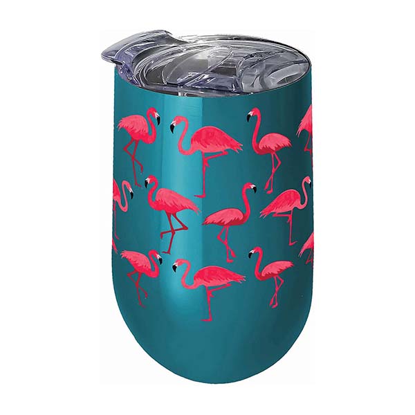 Flamingo Stainless Wine Tumbler