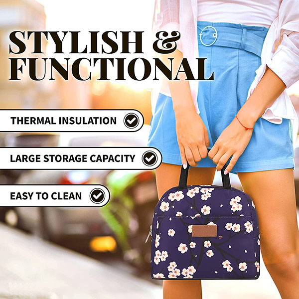 Insulated Tote Lunch Bag