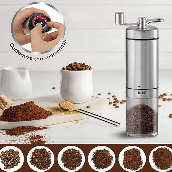 Adjustable Manual Coffee Grinder
