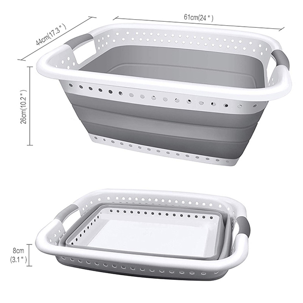 Collapsible Laundry Basket(30L)