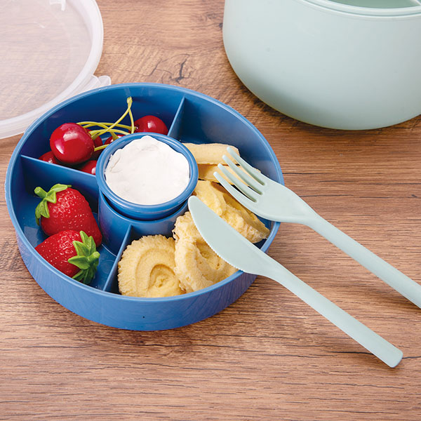 Round  salad box 1.6 liter