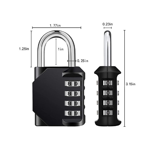 4 Digit Combination Lock