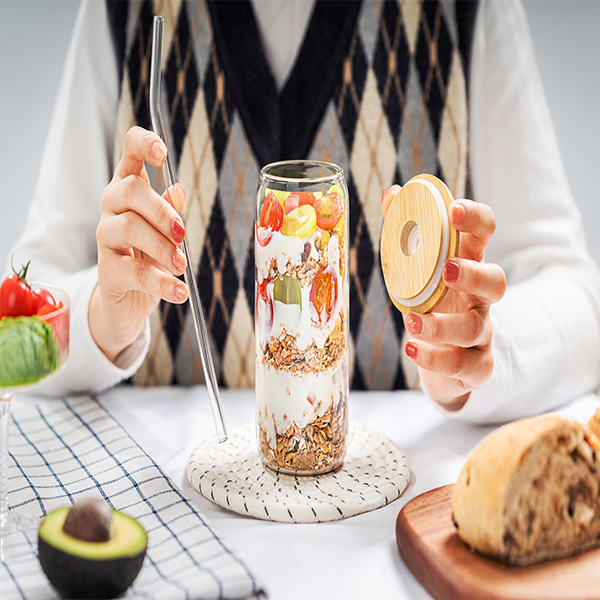 Glass Bedside Water Carafe Set 
