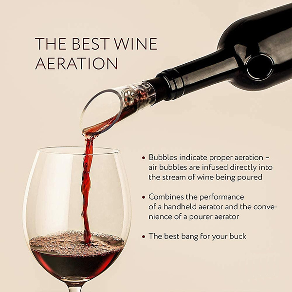 Wine aerator& pourer