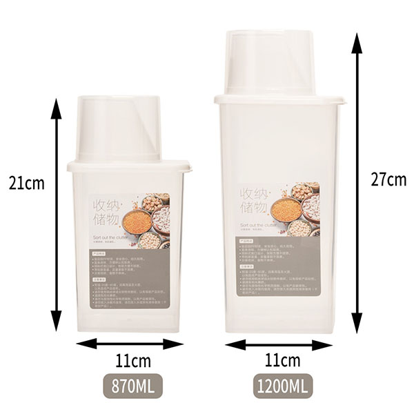 Cereal storage Containers Dispenser