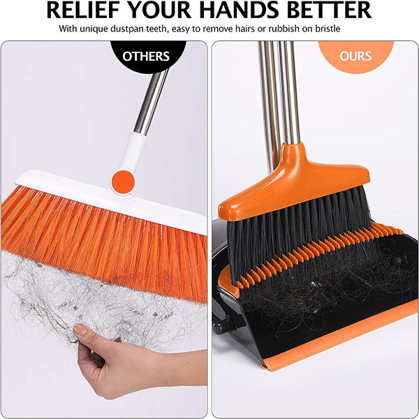 Dust Pan and Broom Set
