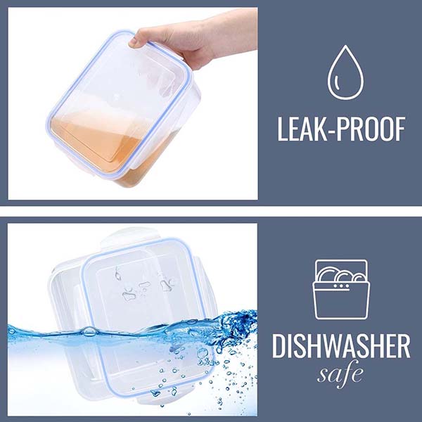 24 Pieces Food Storage Containers Set