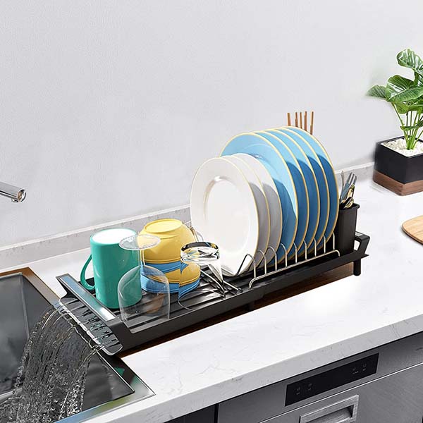 Expandable Dish Drainer Rack