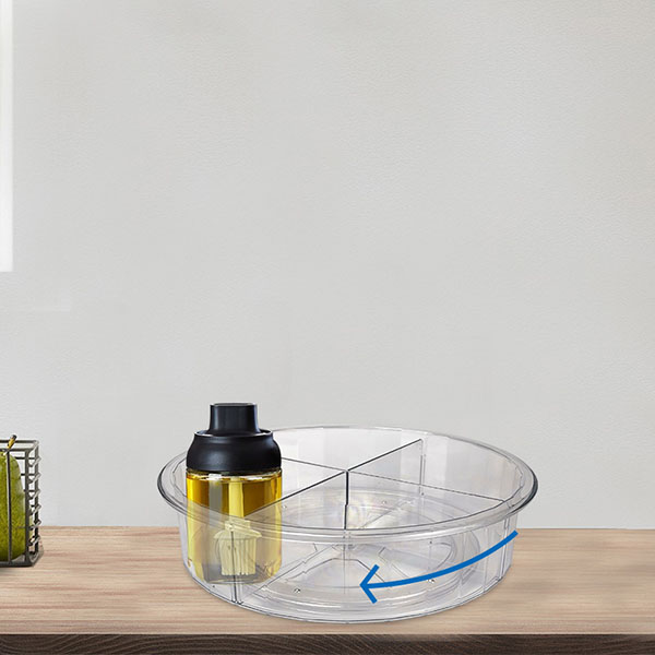 Plastic Compartment Turnable 