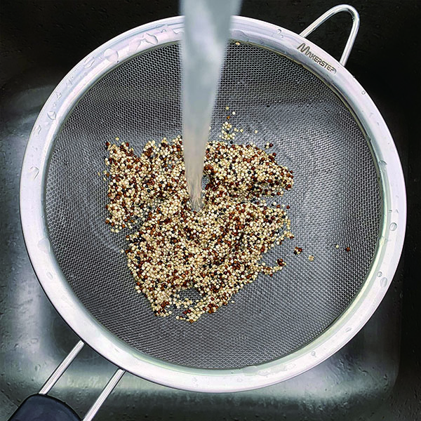 Set of 3 Stainless Steel Fine Mesh Strainers